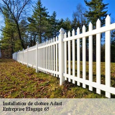 Installation de cloture  adast-65260 Entreprise Elagage 65