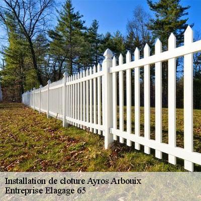 Installation de cloture  ayros-arbouix-65400 Entreprise Elagage 65